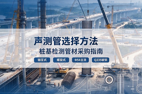 柯城声测管选型标准